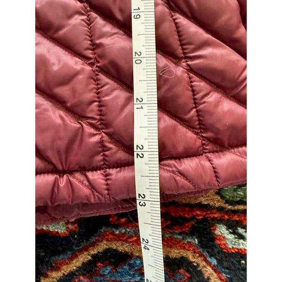 The North Face Women's Small Thermoball Jacket Coat Puffer Puffy Red Maroon - Picture 11 of 12